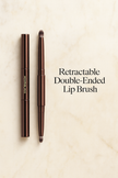 Retractable Double-Ended Lip Brush