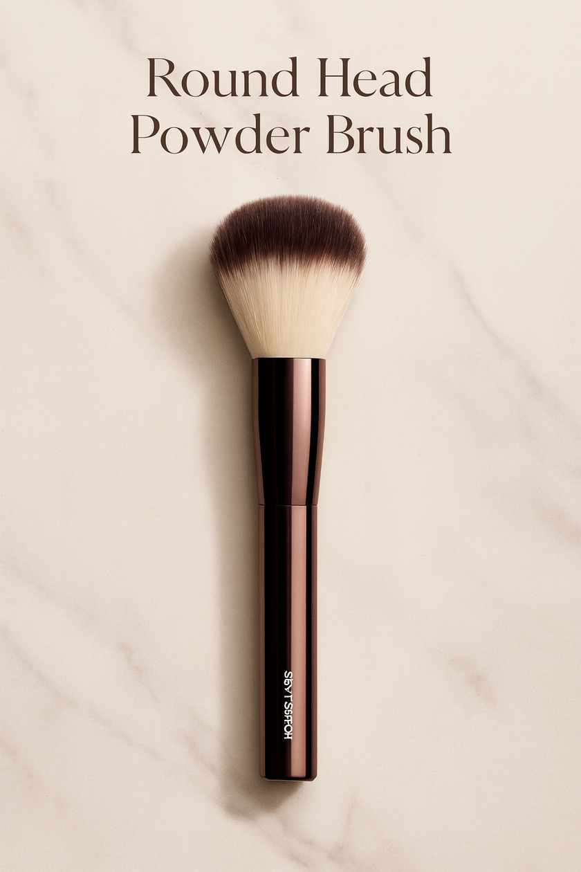 Round Head Powder Brush