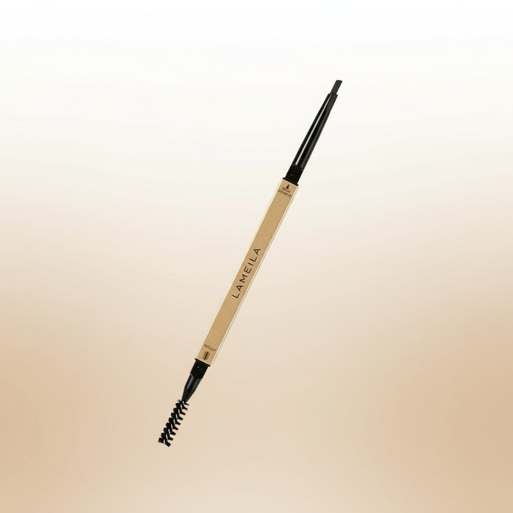 Double-Head Eyebrow Pencil with Brush