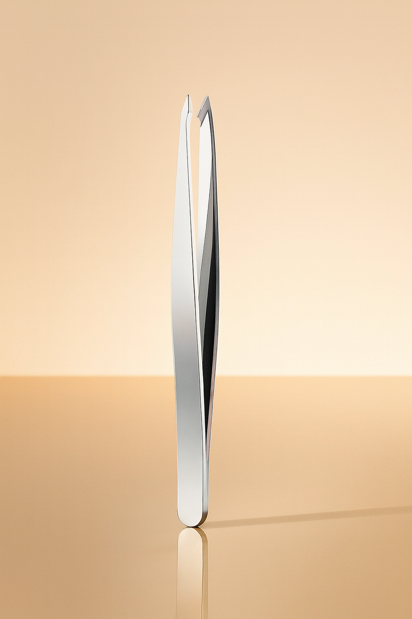 Precision Stainless Steel Eyebrow Tweezers