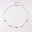 Silver Four-Leaf Necklace