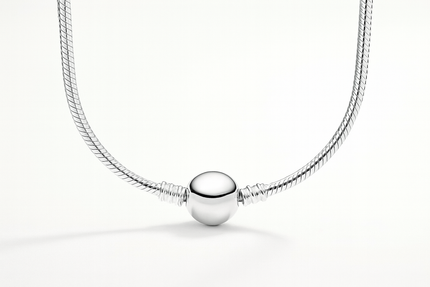 Silver Snake Chain Necklace