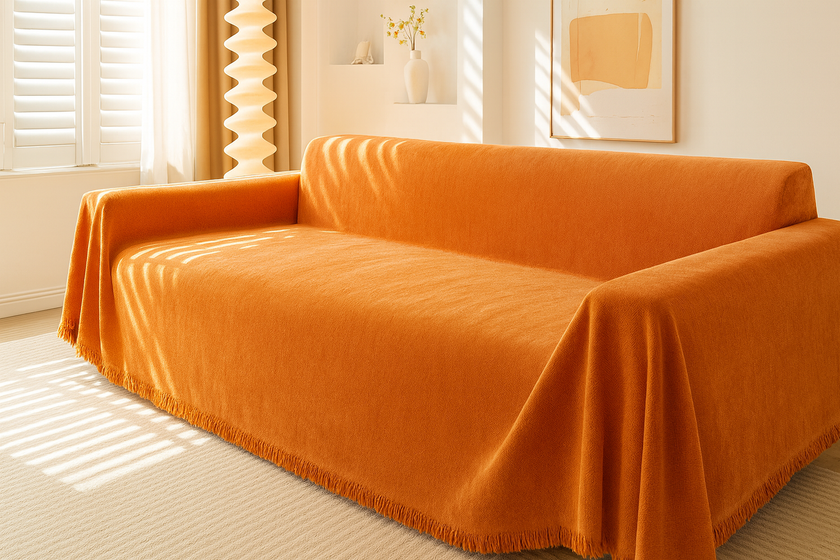 Chenille Sofa Blanket