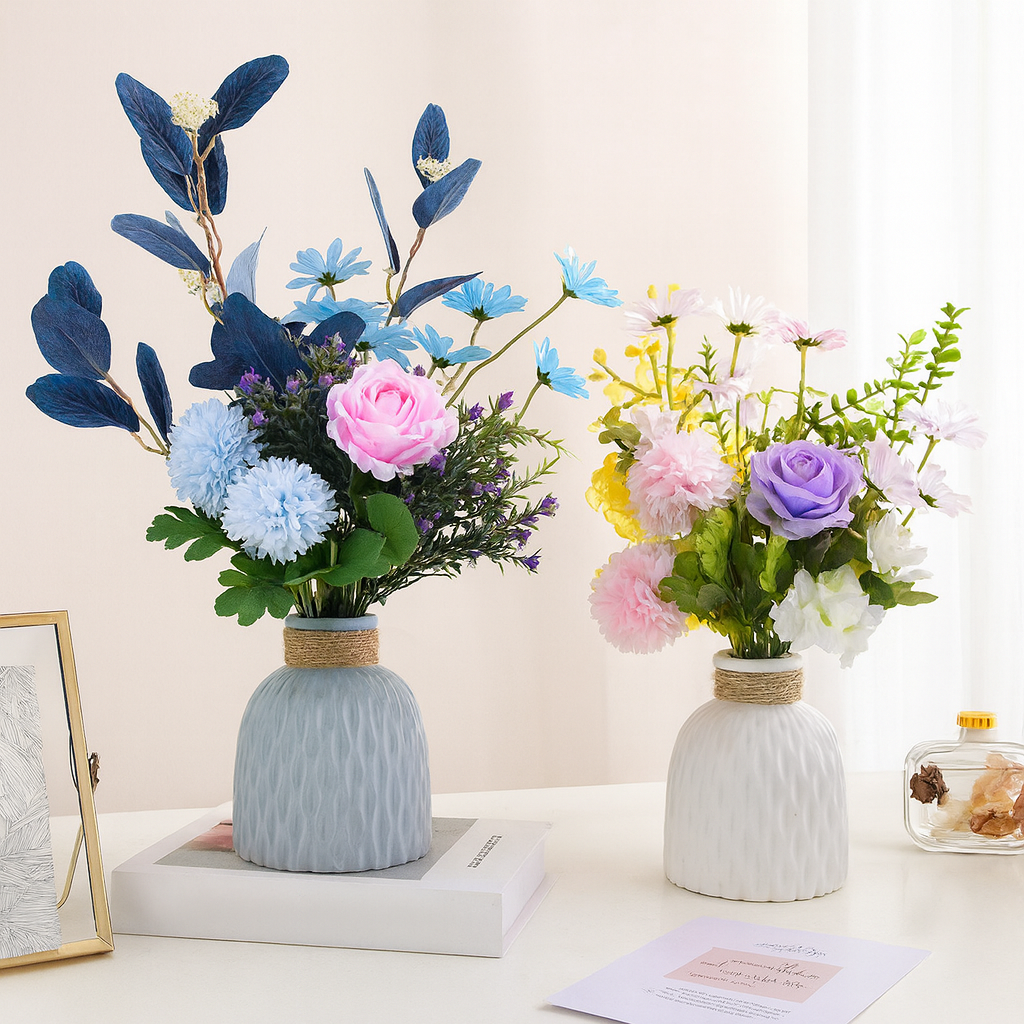Water Ripple Twine Plastic Vase