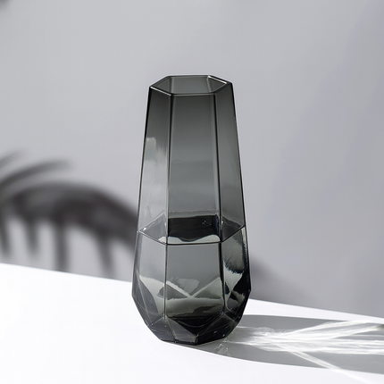 Modern Geometric Glass Vase