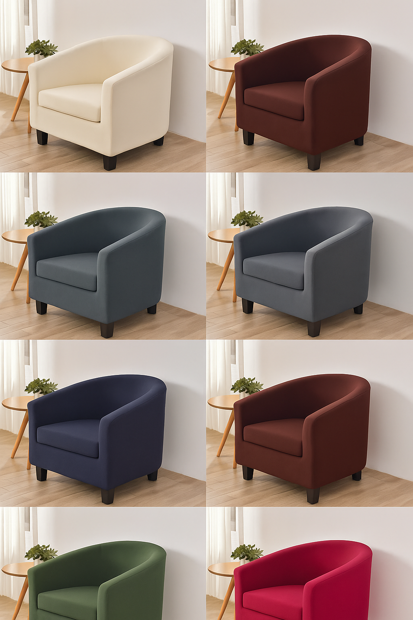 Elastic Spandex Tub Chair Cover