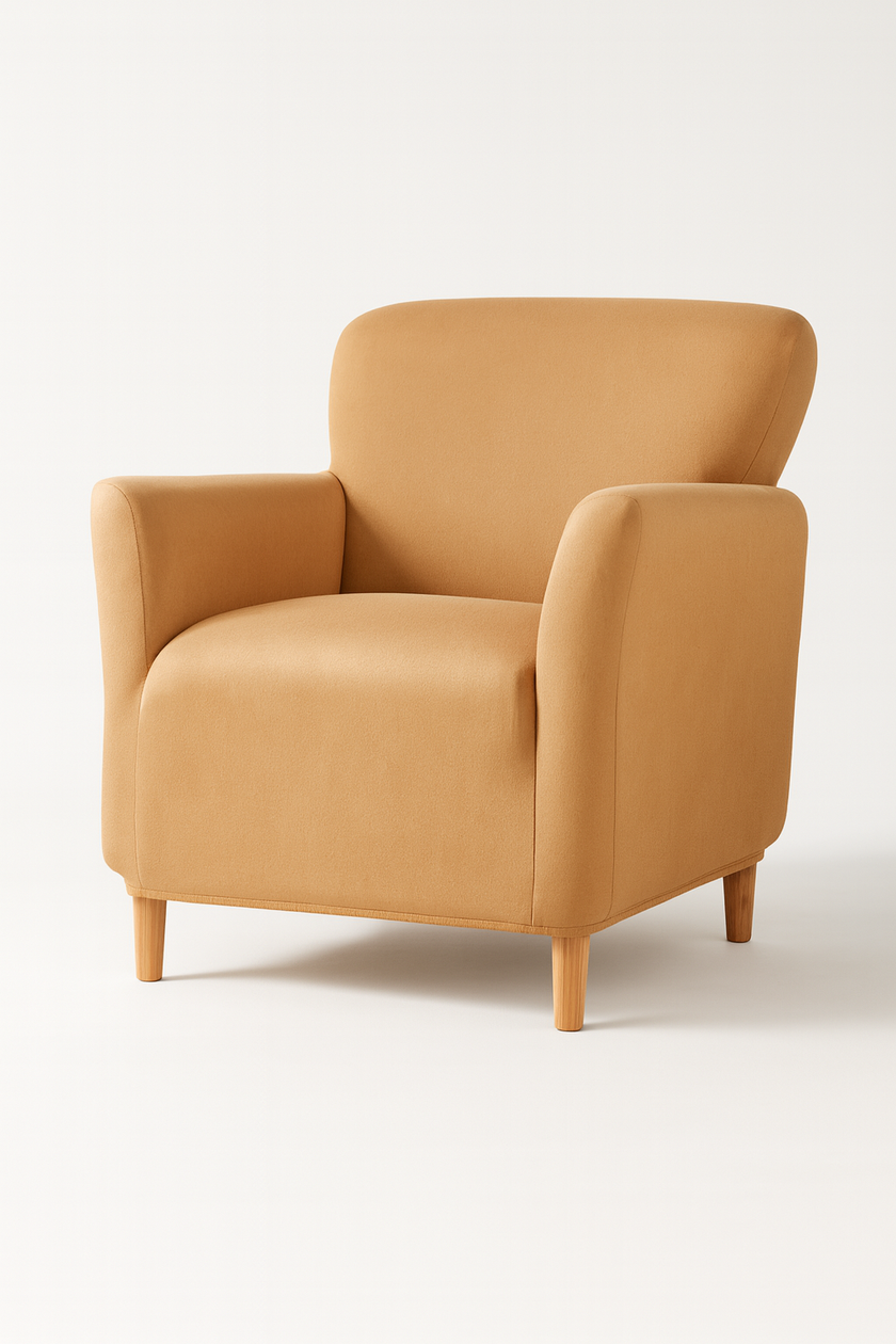 Nordic Stretch Club Chair Cover