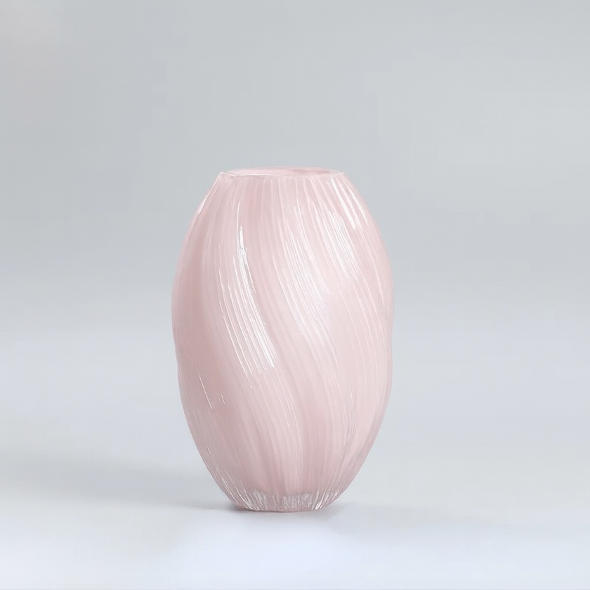 Twisted Glass Vase