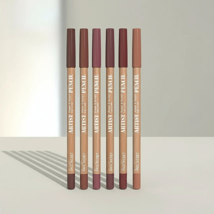 6pcs Velvet Matte Lip Liner Pencil Set