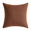 Leather Label Nordic Cushion Cover