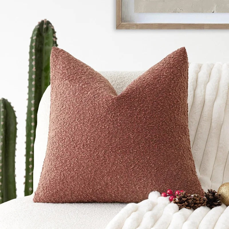 Textured Boucle Cushion Cover