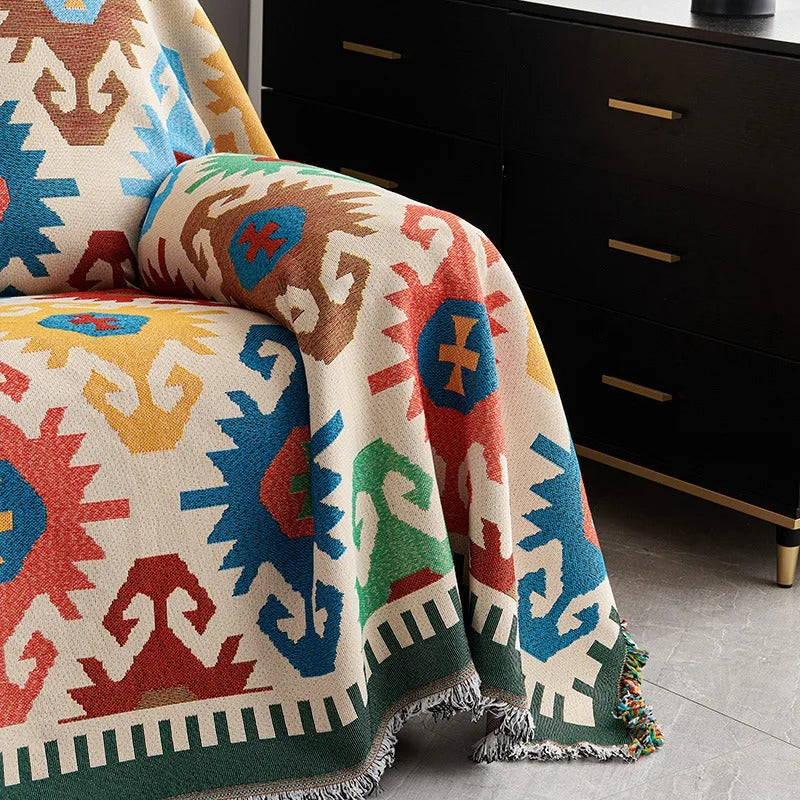 Colorful Graffiti Sofa Cover