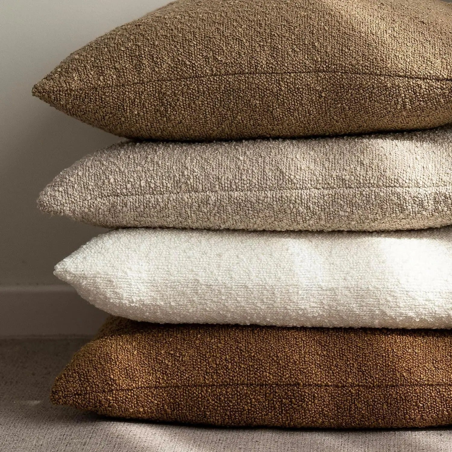 Textured Boucle Cushion Cover