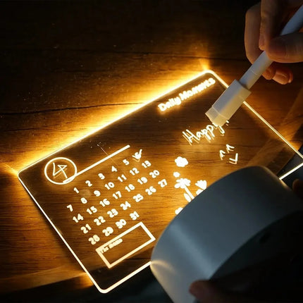 Glow Message Board Night Light