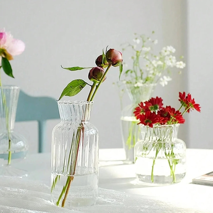 Nordic Transparent Glass Vase