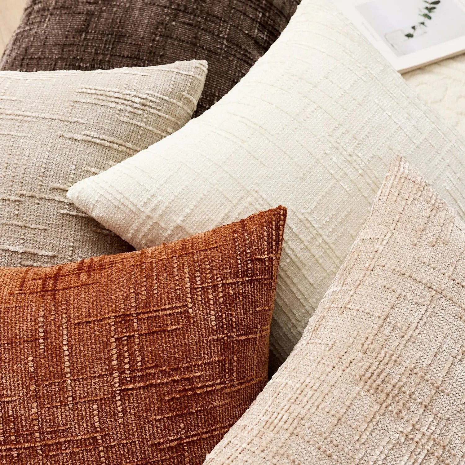 Chenille Cushion Covers