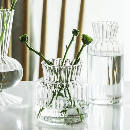 Nordic Transparent Glass Vase