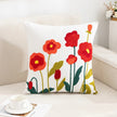 Embroidered Cotton Cushion Cover