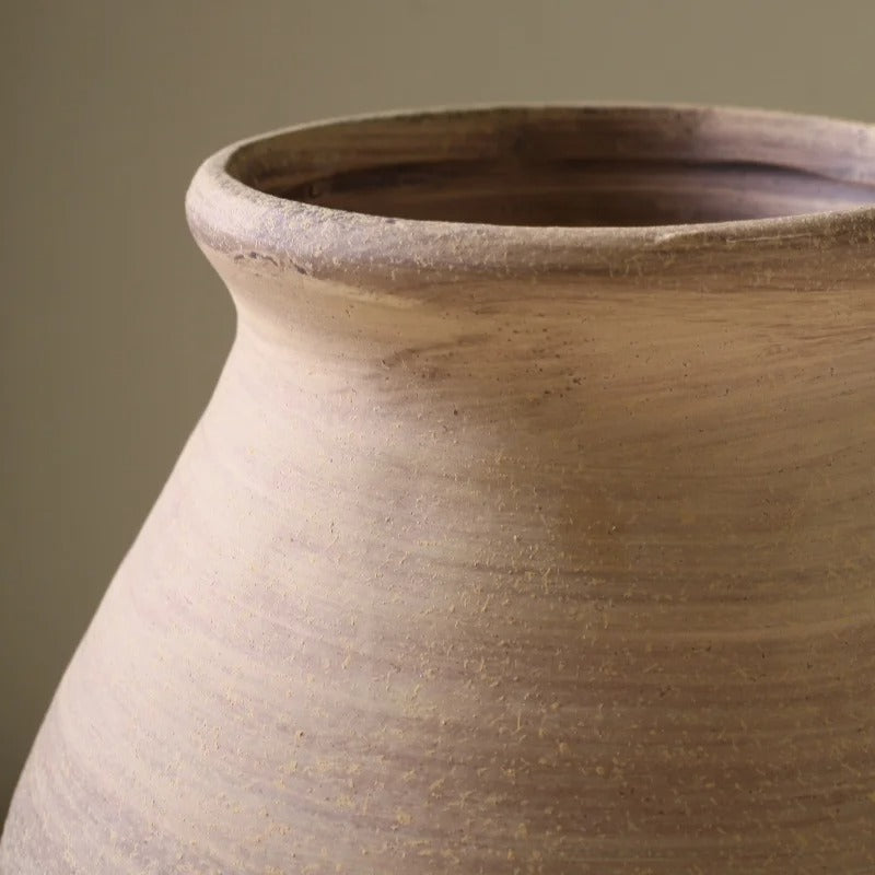 Vintage Handmade Clay Pottery Vase