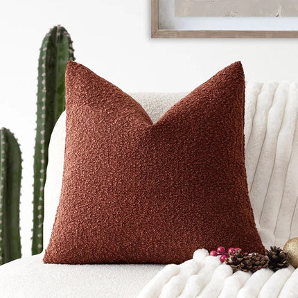 Textured Boucle Cushion Cover