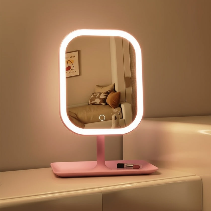 Modern LED Vanity Mirror with 3 Color Lights