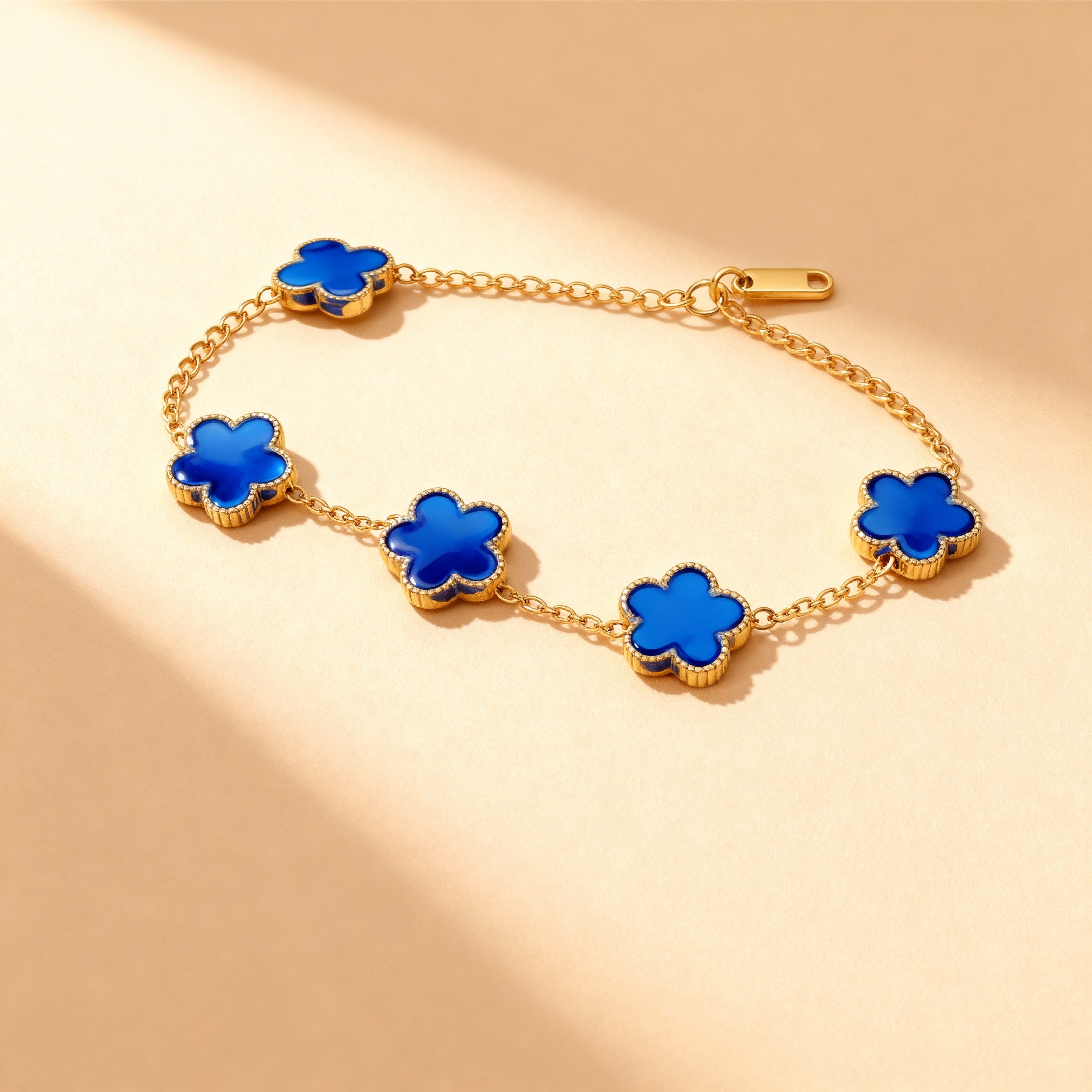 Four-Leaf Clover Charm Bracelet Collection