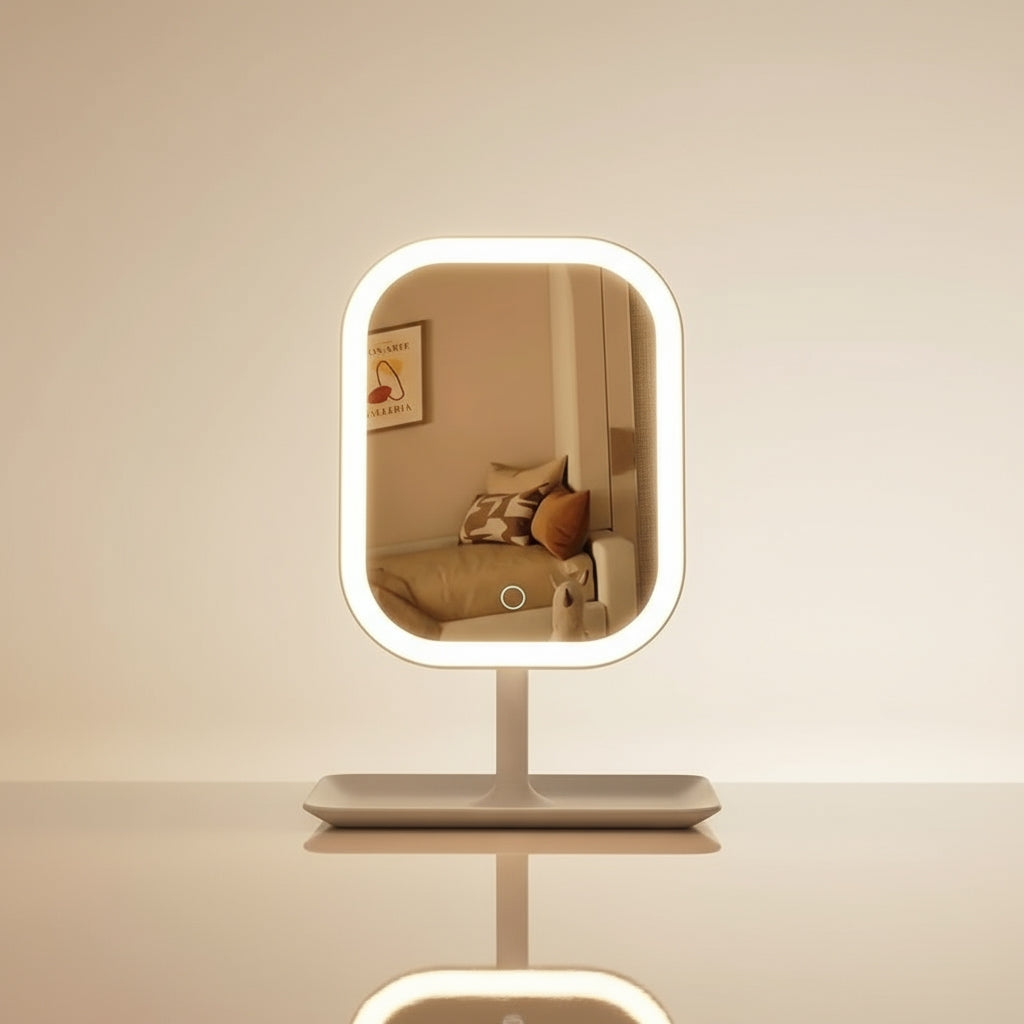 Modern LED Vanity Mirror with 3 Color Lights