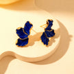 Elegant Irregular Petal Stud Earrings