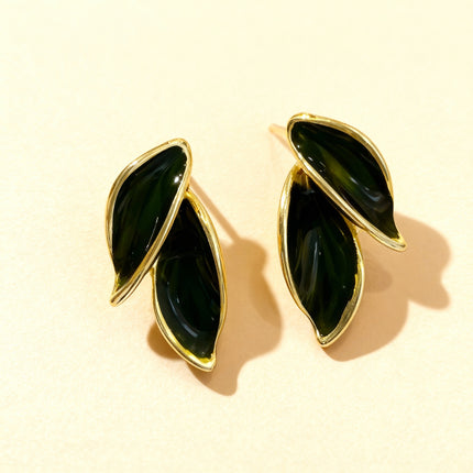 Leaf Stud Earrings