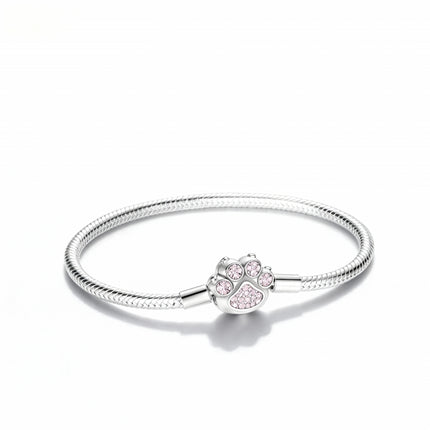 Paw Print Charm Bracelet