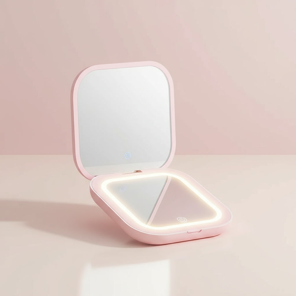 Mini Portable LED Makeup Mirror