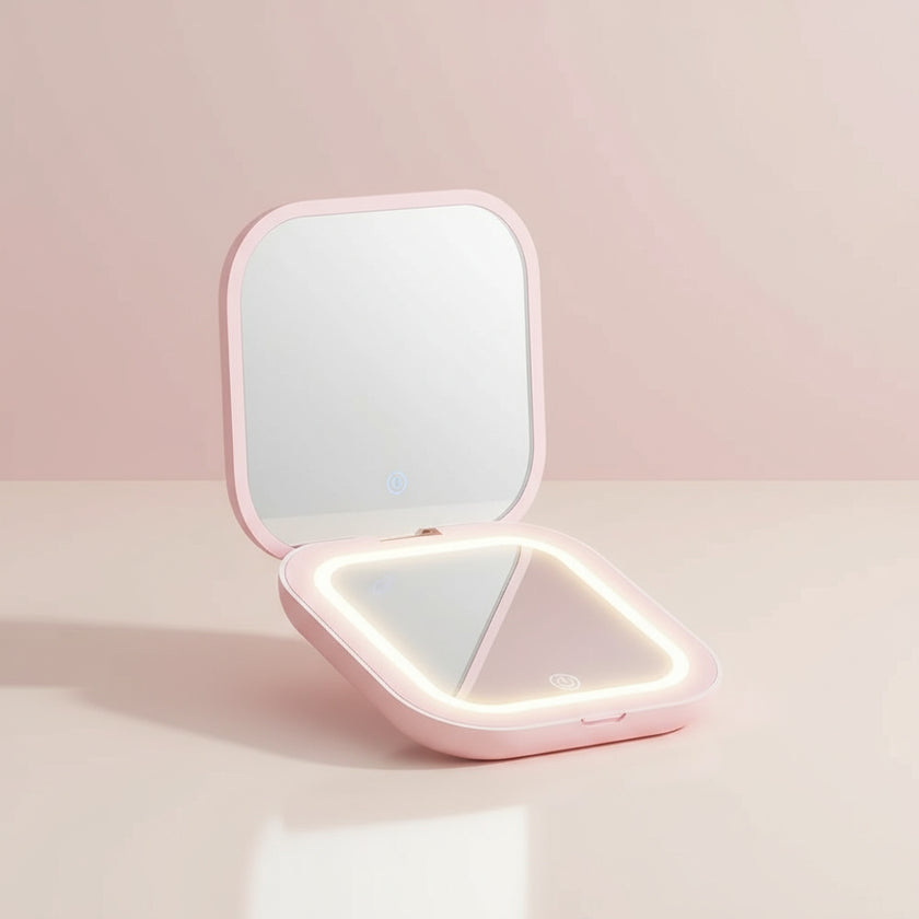 Mini Portable LED Makeup Mirror