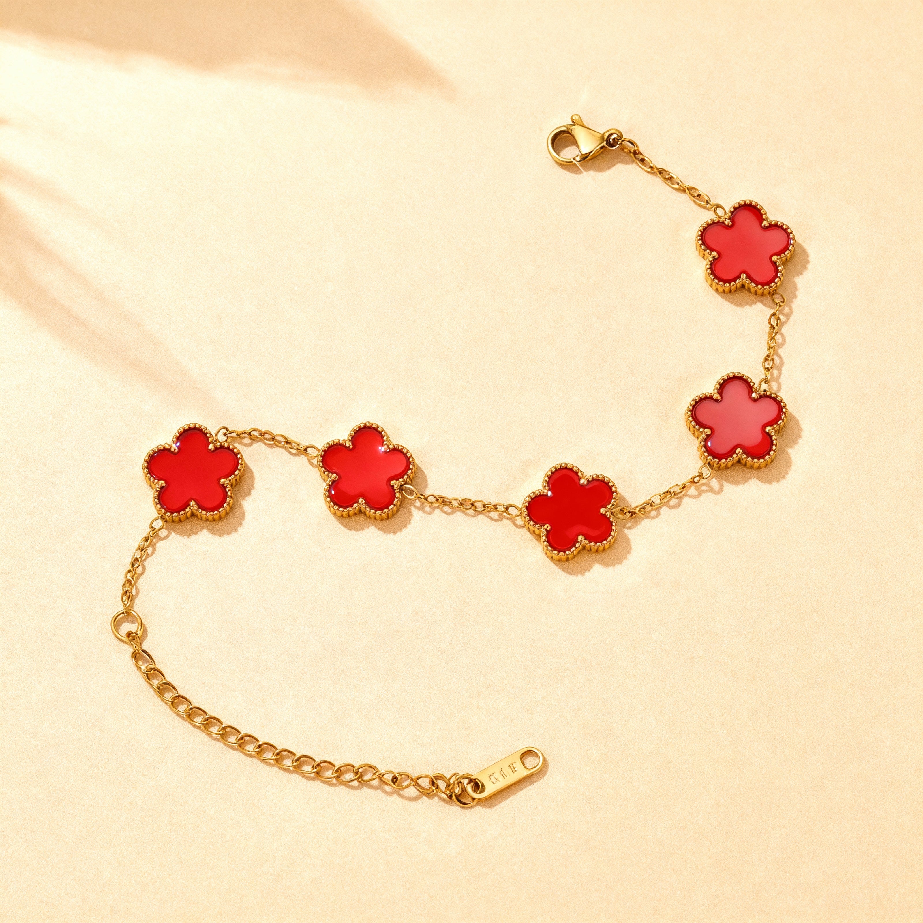 Four-Leaf Clover Charm Bracelet Collection
