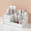 Multi-Layer Plastic Makeup Organizer