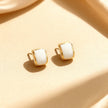 Elegant Rectangular Stud Earrings