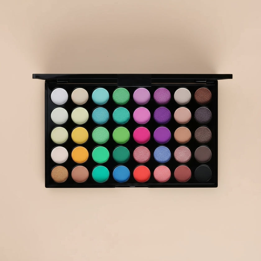 40-Color Glitter & Matte Eyeshadow Palette