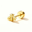 Golden Bee Stud Earring