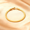 Golden Herringbone Bracelet