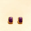 Elegant Rectangular Stud Earrings