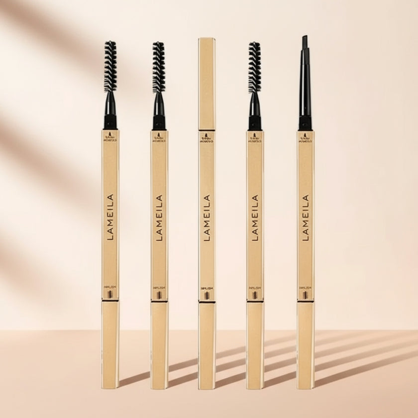 Double-Head Eyebrow Pencil with Brush