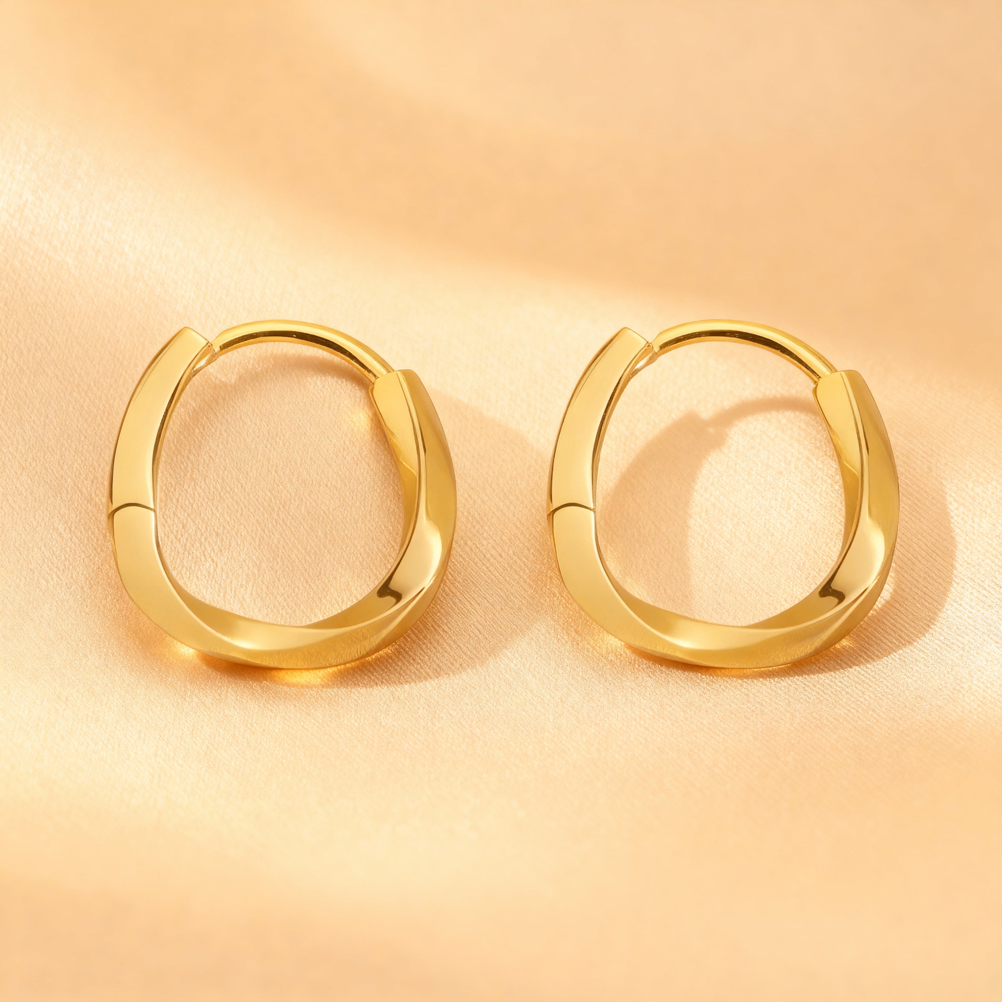 Gold Hoop Earrings