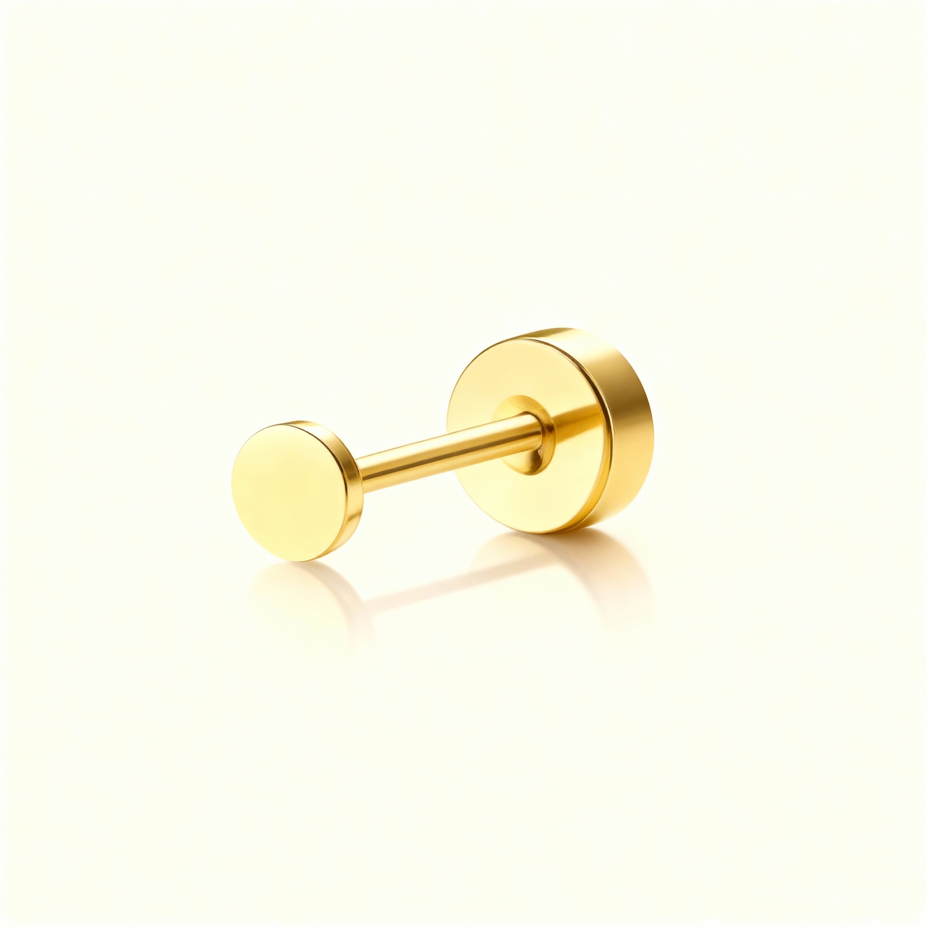 Minimalist Gold Stud Earring