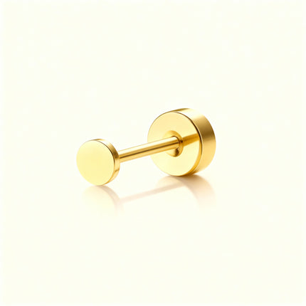 Minimalist Gold Stud Earring